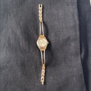 Vintage Gold and Silver Two-Tone Watch